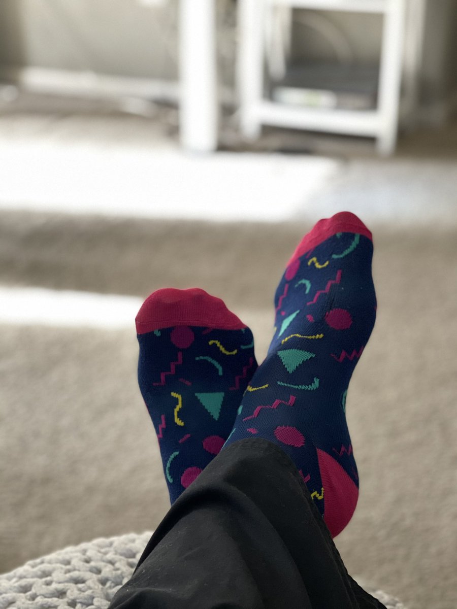 TheJoshStanley's tweet photo. The 90’s called. Parker Lewis wants his socks back. I told him “Fat chance,” proving finally, that Parker Lewis, in actuality, can lose. https://t.co/QjqTnrFja7