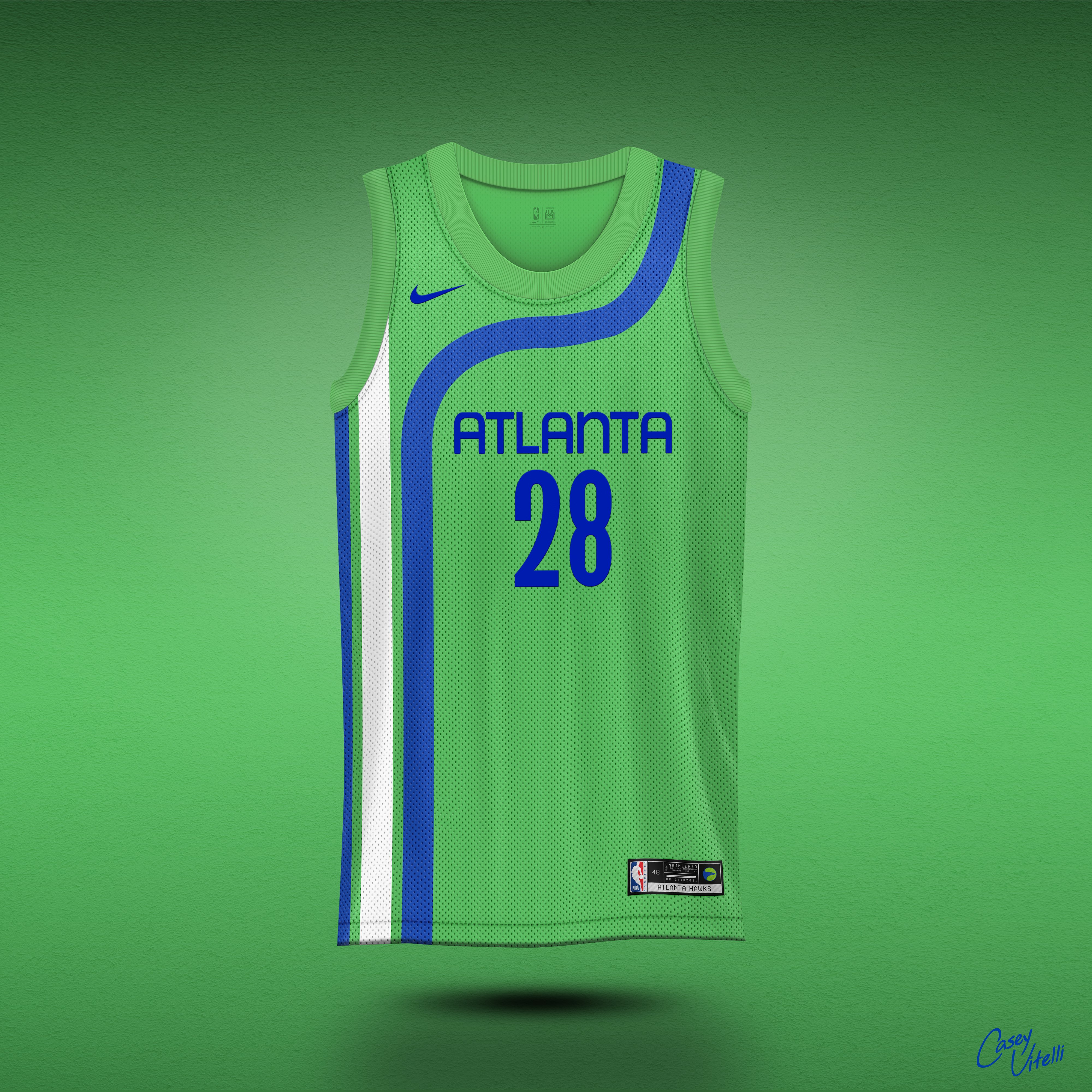 UNOFFICiAL ATHLETIC  Atlanta Hawks Rebrand