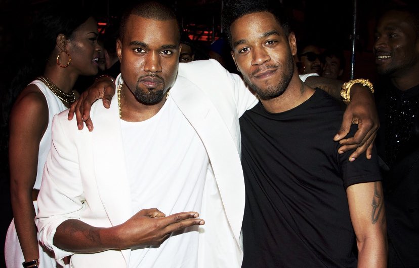 Kanye West (1/2)While working at the bape store Kid Cudi & Kanye West met for the first time. They then met again in 2006 at a record store and Cudi asked Ye to listen to some his music. Kanye refused. 2 years later in 2008, Cudi released ‘Day N Nite’ on his debut mixtape,