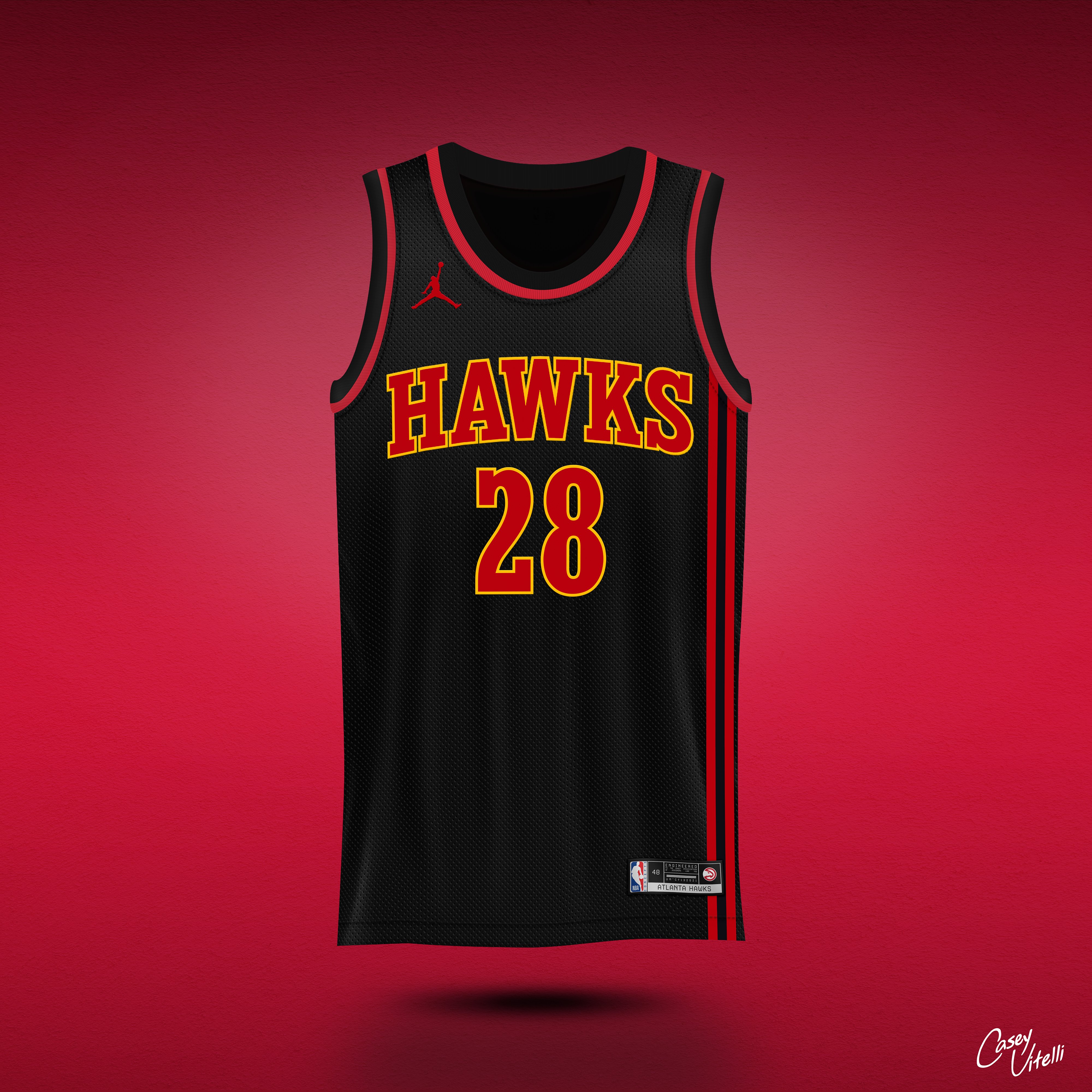 Casey Vitelli on X: NBA Rebrand Project - Atlanta Hawks