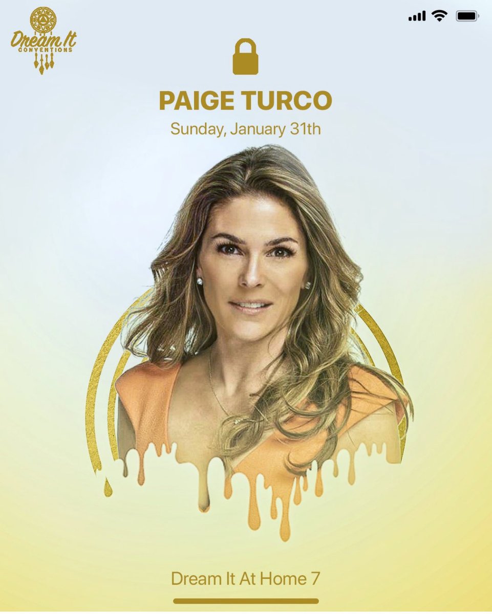 ItsPaigeTurco's tweet photo. Can’t wait to see everyone tomorrow at #DreamItAtHome7 https://t.co/fzdWZP2i2X
