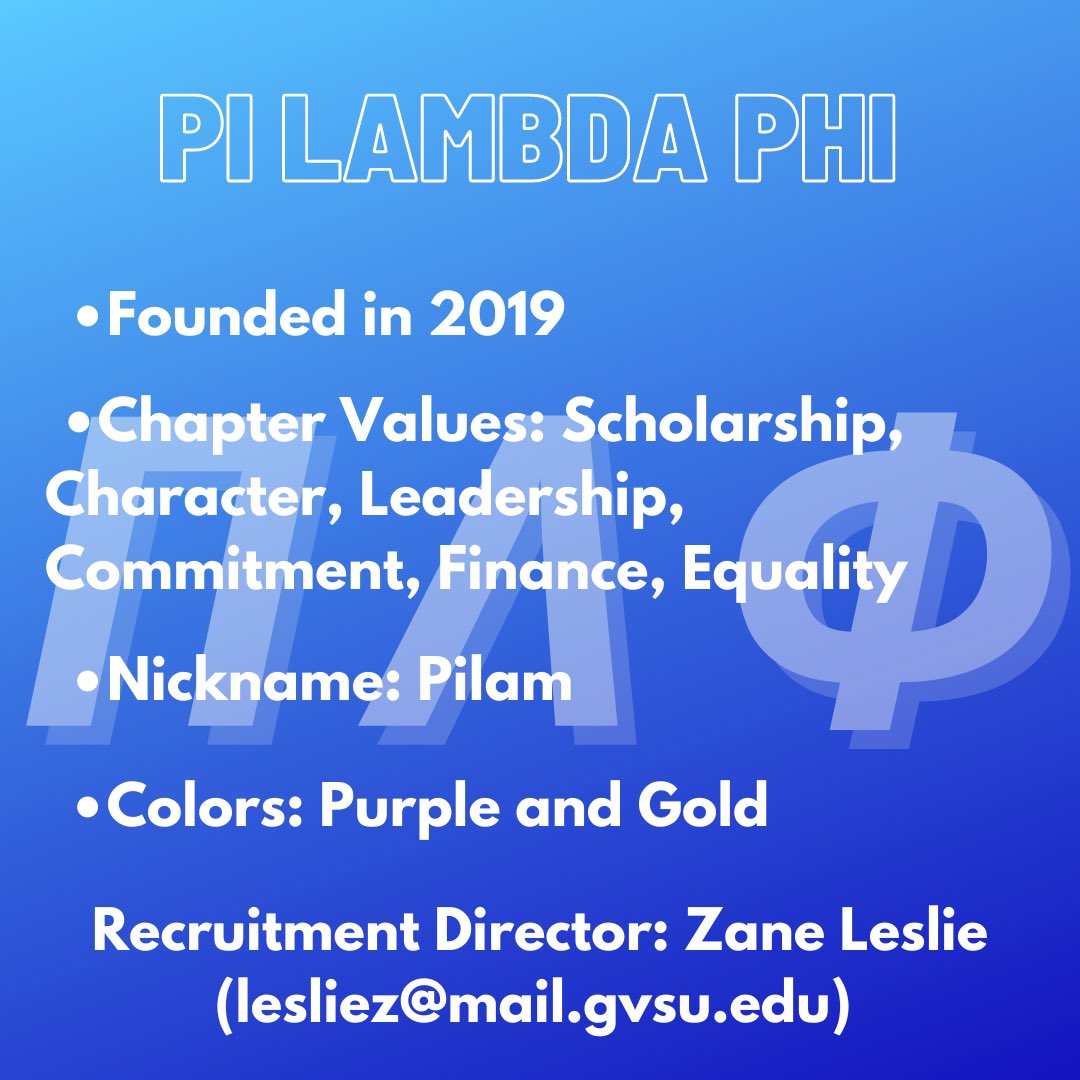 GVSU Interfraternity Council tweet media