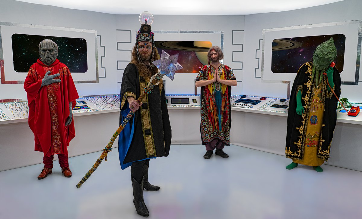 HENGE_band's tweet photo. Today we celebrate our six year ‘Earthiversary’. It was on this day six solar orbits ago that we manoeuvred our spacecraft MUSHROOM 1 to a safe landing on your planet. We took the name HENGE in honour of the ancient monument that was our landing site... https://t.co/RCcKpnVRfk