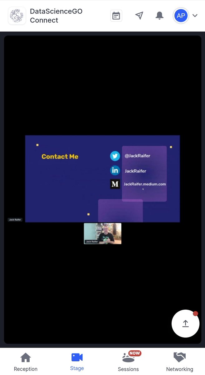 Ankurpandey05's tweet photo. Hey @JackRaifer! Thanks for having me on # #DSGOConnect @DataScienceGO .Superb session. https://t.co/1nfAeLHKqF