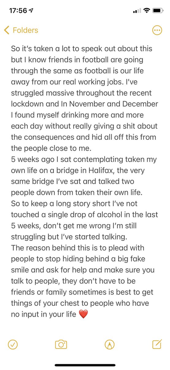 ncartman1's tweet image. If you are struggling throughout the recent lockdown my DM’s are always open for anyone ❤️