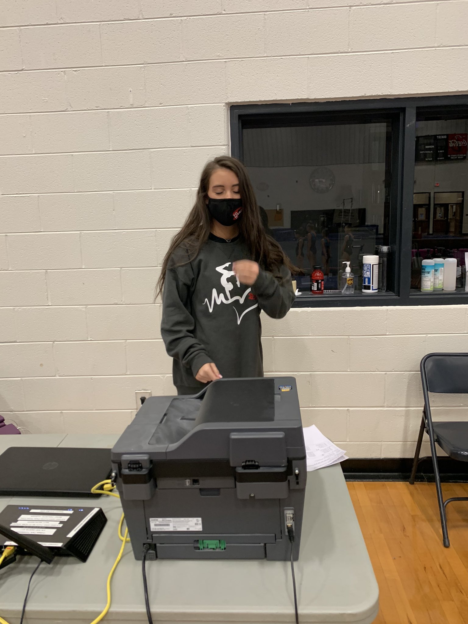 BHS Gymnastics on Twitter "Bowdon Gives Back! Today Red Devil gymnasts