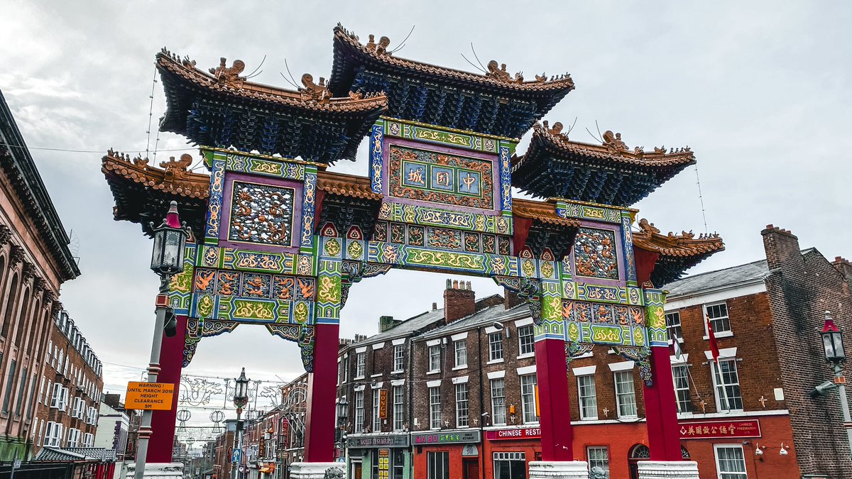 18. gün çekimlerinden Chinatown / Çin Mahallesi (Liverpool)