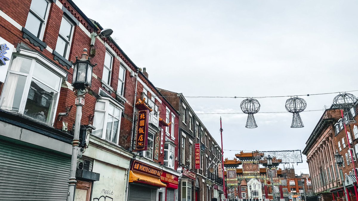 18. gün çekimlerinden Chinatown / Çin Mahallesi (Liverpool)