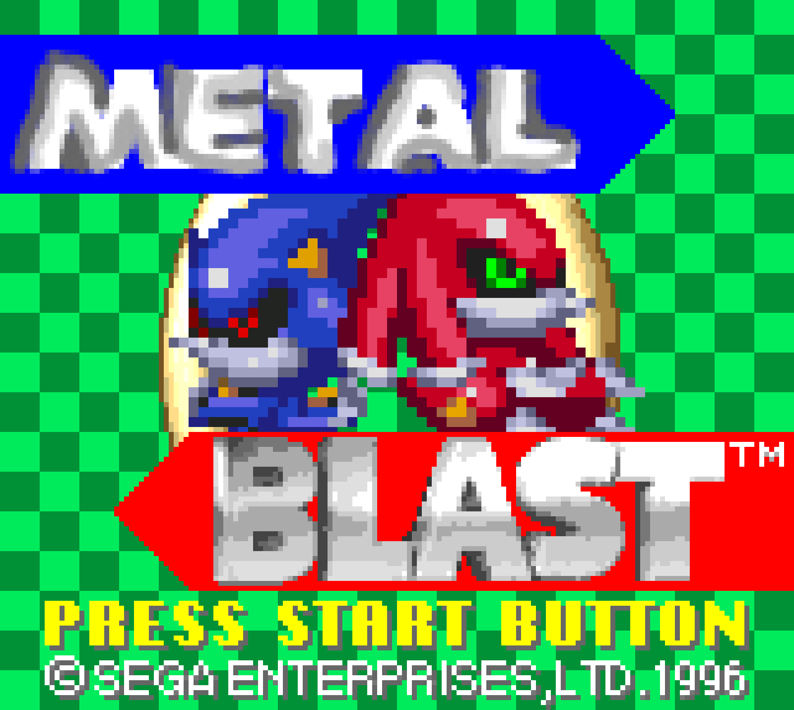 Sonic Blast on Twitter "I made 3 Sonic Blast mockups with Metal Sonic