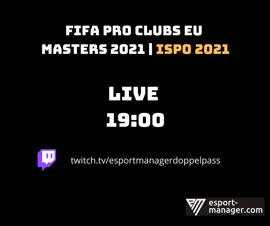 meyer__marcus's tweet photo. Yes - wir sind live mit einem brandneuen Turnier /// FIFA #ProClubs  EU --- mit unseren Partnern @GamersAcademy4 @ispo @ForceofD  --- Looking forward https://t.co/AFqdb8bXZS https://t.co/euQHUzmVVk