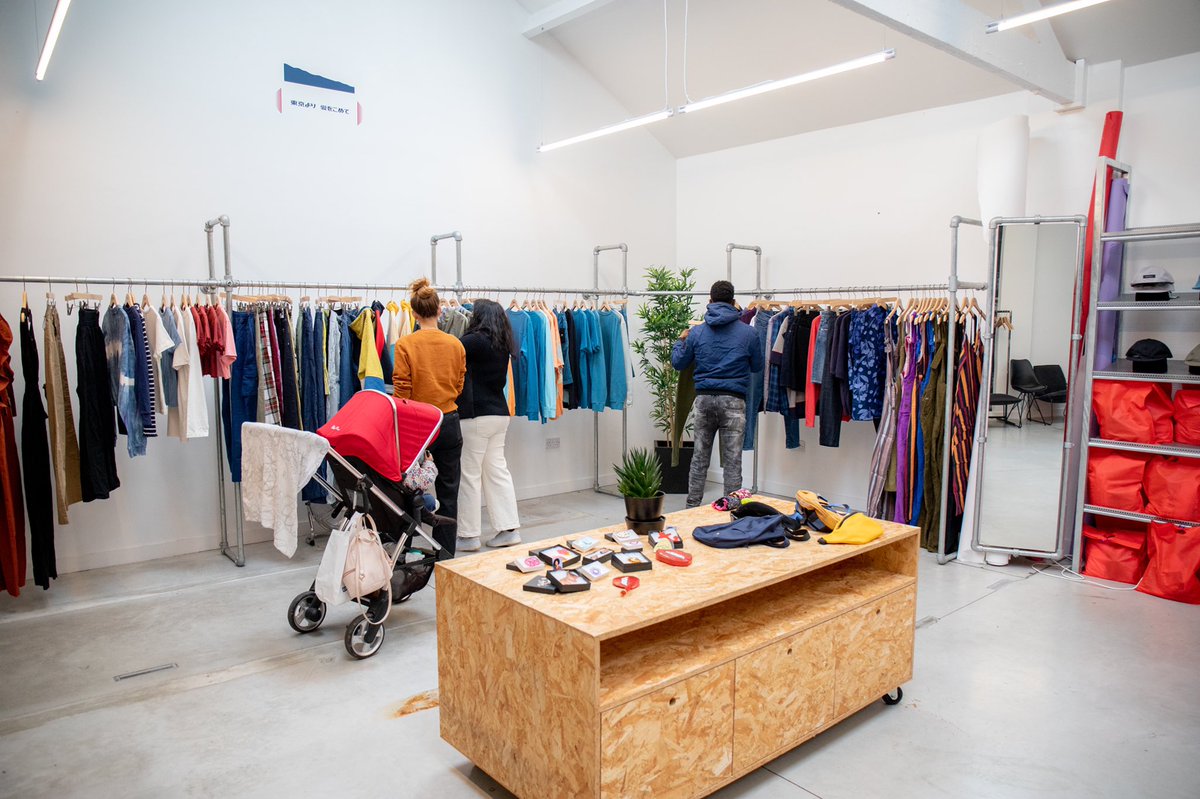 threadahead_'s tweet photo. @RebeccaKMC @EthicalHour We try to create a service which feels dignified and leaves our visitors feeling good, beyond meeting practical needs alone. Currently, we work with @LucyandYak , @tattydevine , @EDWINeurope , Alzang, Jujuni Kids, and more! Here are some pics from our last event! https://t.co/gxcUMnmnt7