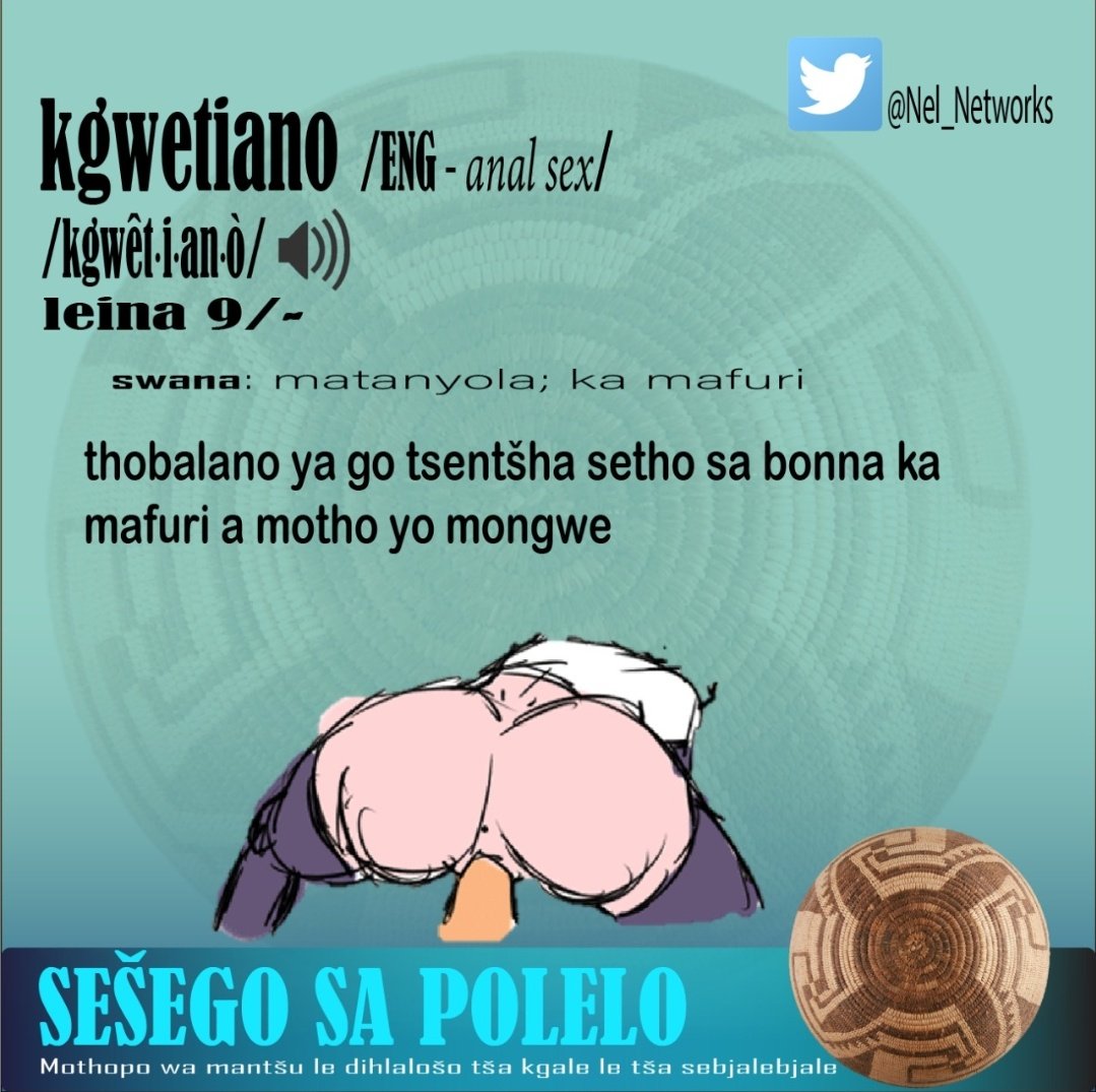 Nel_Networks's tweet photo. Le ka nore ge le thabile kudu la no fela le tanyolana. Gape 'kgwetiano' ke o mongwe mokgwa wa papadi ya letheka. https://t.co/DvF46Tapt6