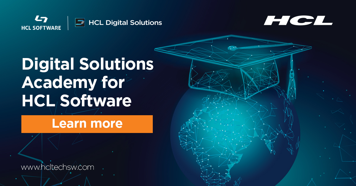 HCLDigital's tweet image. Come bask in the brilliance of these knowledge sessions and learn about all of our product&apos;s features!

Join these #webinars and help your organization solve challenges and automate the everyday.

hclsw.co/rl5402 #DigitalSolutionsAcademy
