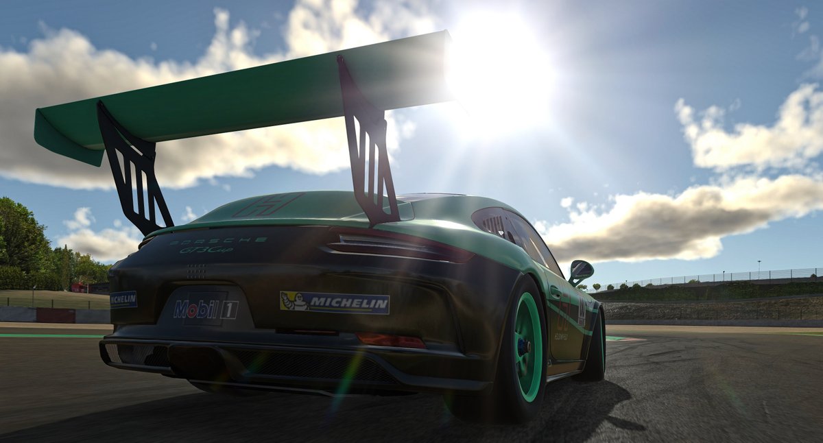 PorscheRaces's tweet image. #PESC – Ready for @iracing? The Porsche TAG Heuer Esports Supercup tackles the Grand Prix circuit of Imola. First, the All-Stars hit the track. Watch @DiePixelHelden, @DepieloF1 and more fight for victory. 

Live action starts at 6:35 pm CET: youtu.be/VJfhUHV7ZC0 #Porsche