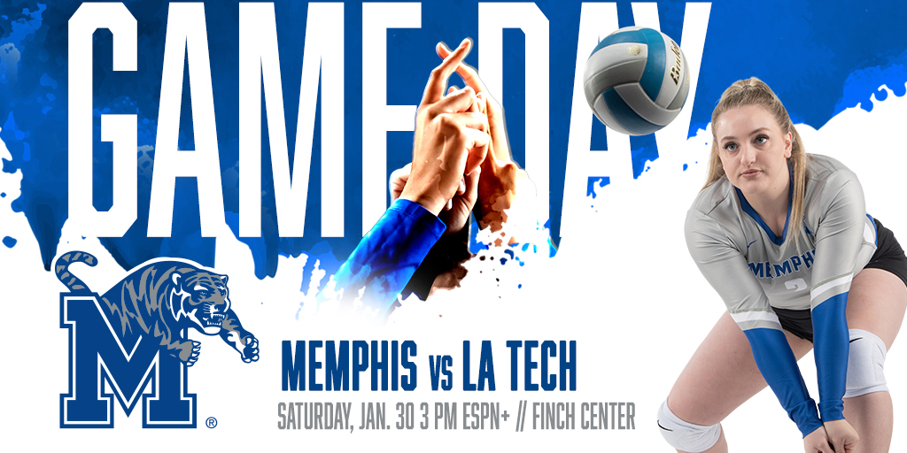 MemphisVBall's tweet photo. 🏐 Game Day!
🆚 LA Tech
🕖 3 pm
📺 ESPN+
📈 https://t.co/ca09M2o7uJ
🎟️ Admission is limited to players' families https://t.co/zVovb6s3GW