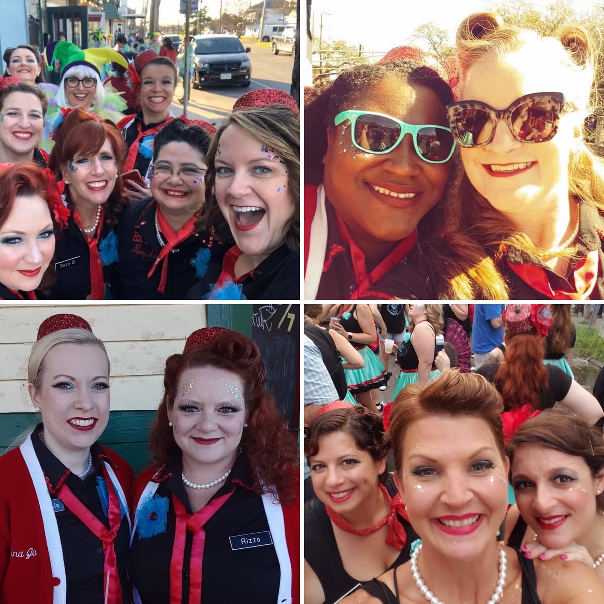 muffalottas's tweet image. Weekend vibes got us feeling like... #muffalottas #dancetroupe #weekendvibes #happyday #nola #carnivalseason #herecomethegirls #precovid19