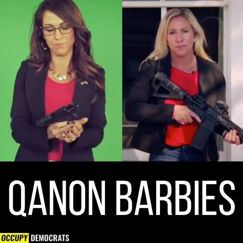 SamAA1976's tweet image. Republican barbies!