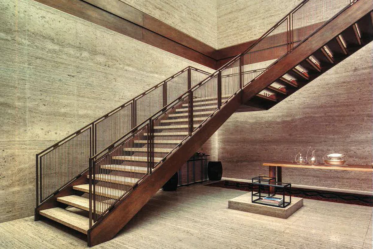 In 1960, Philip Johnson designed parts of this amazing penthouse in Toronto. But which parts? Today Shim-Sutcliffe are renovating the place, and there’s a complex dispute over the heritage. My piece:  https://www.theglobeandmail.com/arts/art-and-architecture/article-whose-design-is-it-anyway-dispute-over-penthouse-renovation-rumbles-on/ 1/