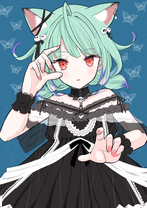 #今月描いた絵を晒そう 
今月他に3枚描いてる。頑張ったな 