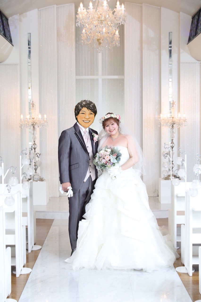 ウェディングドレス♡Ｓサイズ♡花嫁さん♡新婚さん♡ウェディングフォト♡記念写真♡ Happy Bride👱🏻‍♀️💍🤍 ソロショットと撮影オフショット