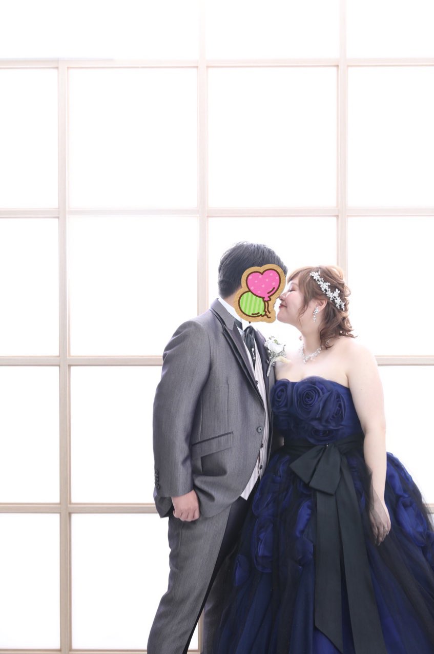 Twitter 上的 Suuko٩ ᐖ ウェディングフォト カラードレスver ぽっちゃり ぽっちゃり花嫁 大きいサイズ T Co Sc8nwup550 Twitter