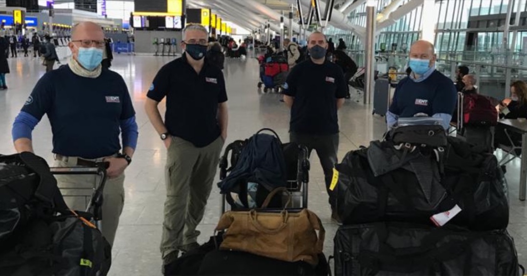 UK-Med as part of the UK Emergency Medical Team sends a team of 11 medics and operational staff to Eswatini to support the country's #COVID19 response. Four British members of the team fly from Heathrow today. #COVID19 @UKEMT @FCDOGovUK, #ukaid uk-med.org/2021/01/30/uk-…