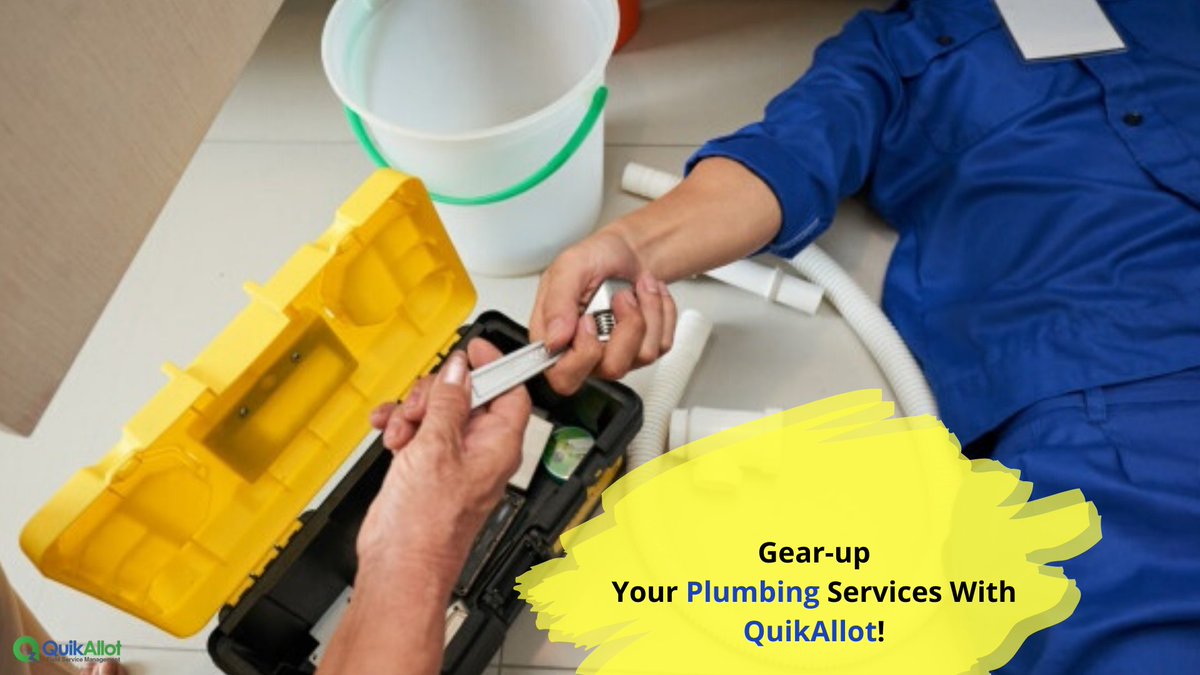 clara_ghosh's tweet image. Get #QuikAllot the #1 #ServiceTechnicianApp for #plumbingservices to improve your business growth amid the #pandemic! bit.ly/3dpvCZT

#PlumbingServiceManagementSoftware #PlumbingServiceContractorSoftware #PlumbingManagementSoftware #PlumbingBusinessServiceSoftware #WFM