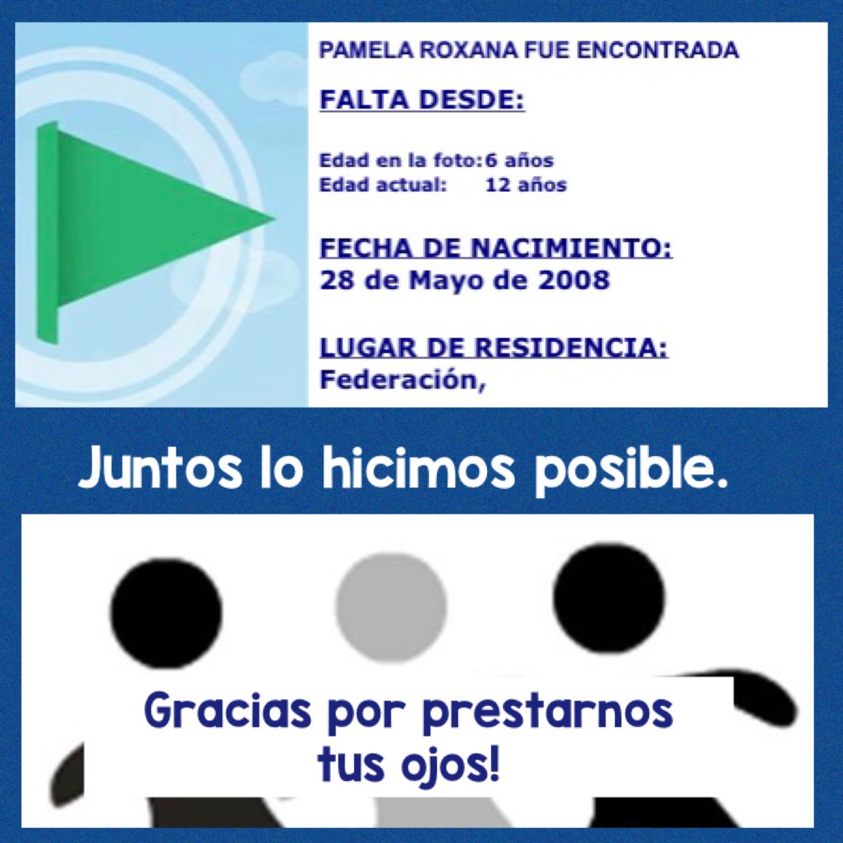 Missing Children Arg tweet media