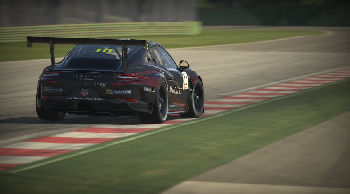 #PESC round 3 today at Imola. Not too comfortable at this track but hoping for a solid run and some good points. Watch from 1900GMT @ youtu.be/VJfhUHV7ZC0 @ineXRacing @Simucube @VRacing_Sweden #NeverNotRacing