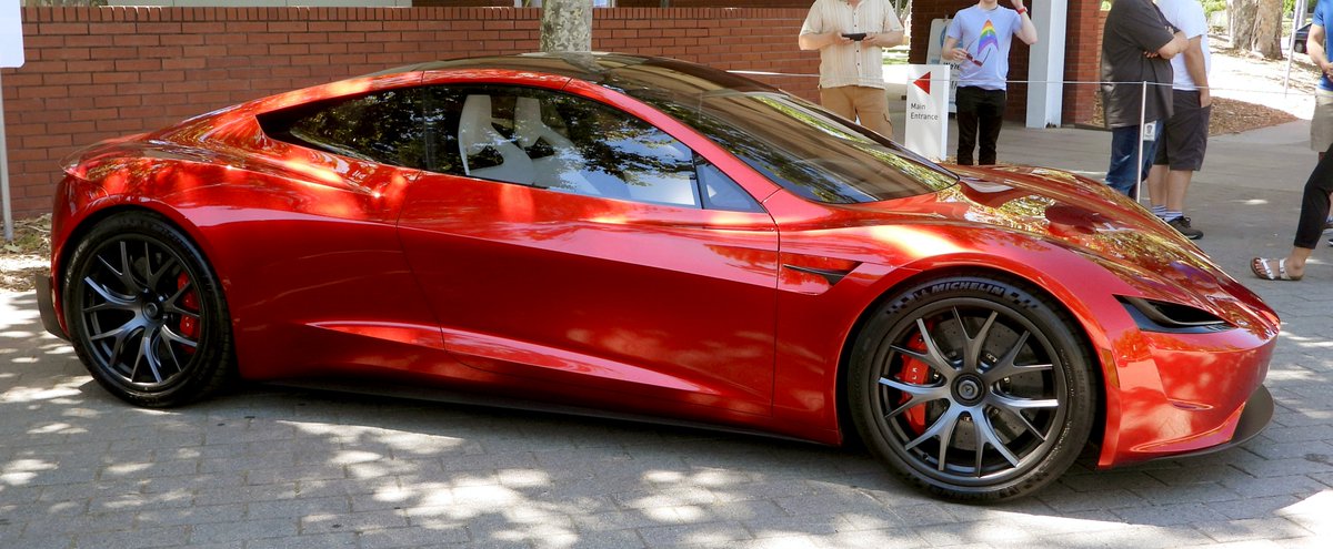 The degrees of freedom get even more extreme when you get to the Roadster with the SpaceX options package. Now you have *every degree of freedom possible* in terms of maneuvering.How do you control this with just a roll-only steering wheel? Answer: you can't.