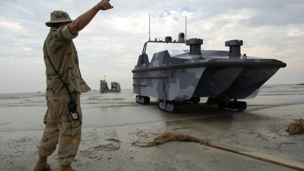 …Missions:Amphibious infantry fighting vehicle. Can be used as mobile, weapon and sensor platform. Designed to be fully autonomous, but cannot currently do a ship-to-shore autonomously with troops or materials.13/26