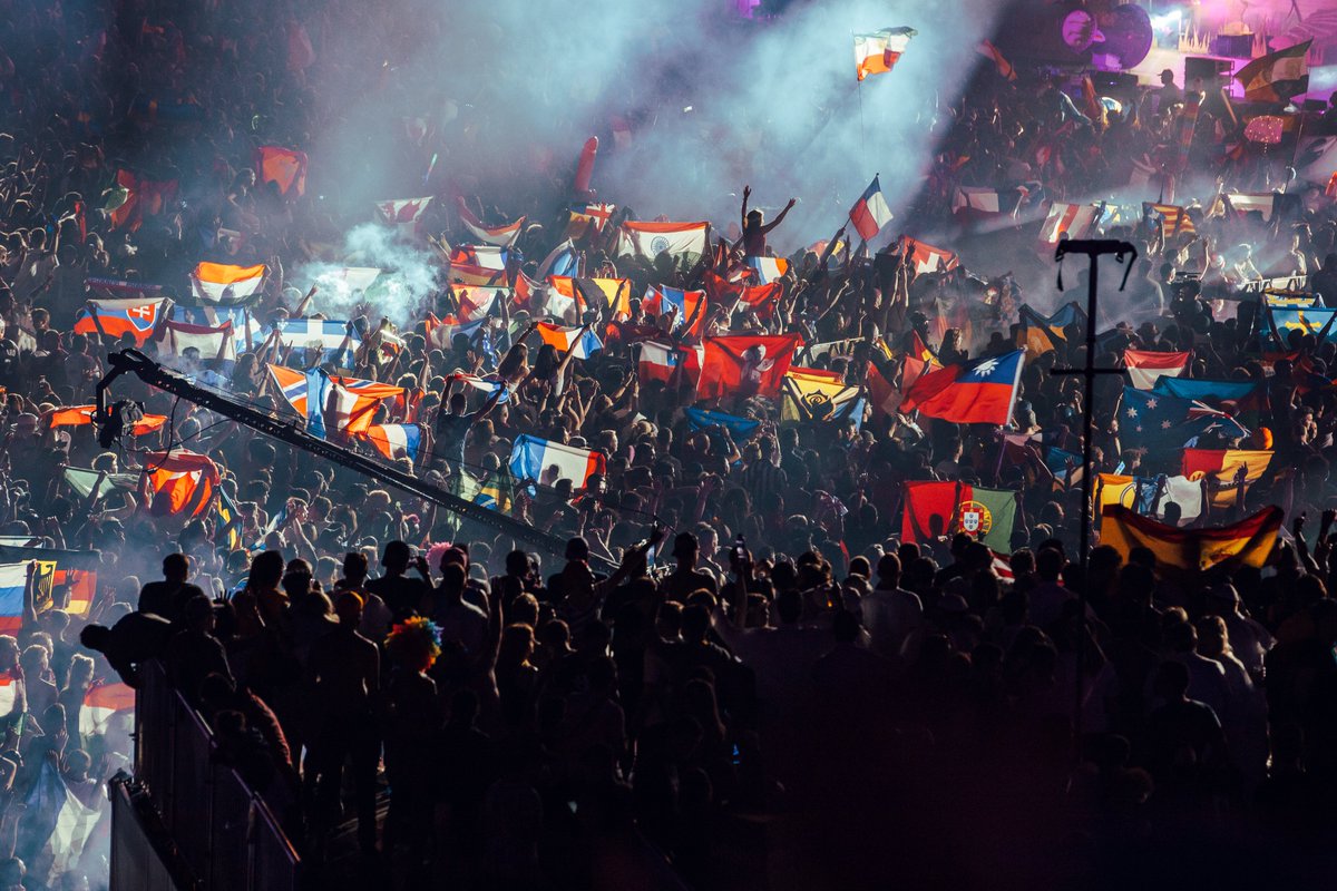 tomorrowland's tweet photo. You are the People of Tomorrow! Live Today, Love Tomorrow, Unite Forever. https://t.co/ctjFfCq0Uv