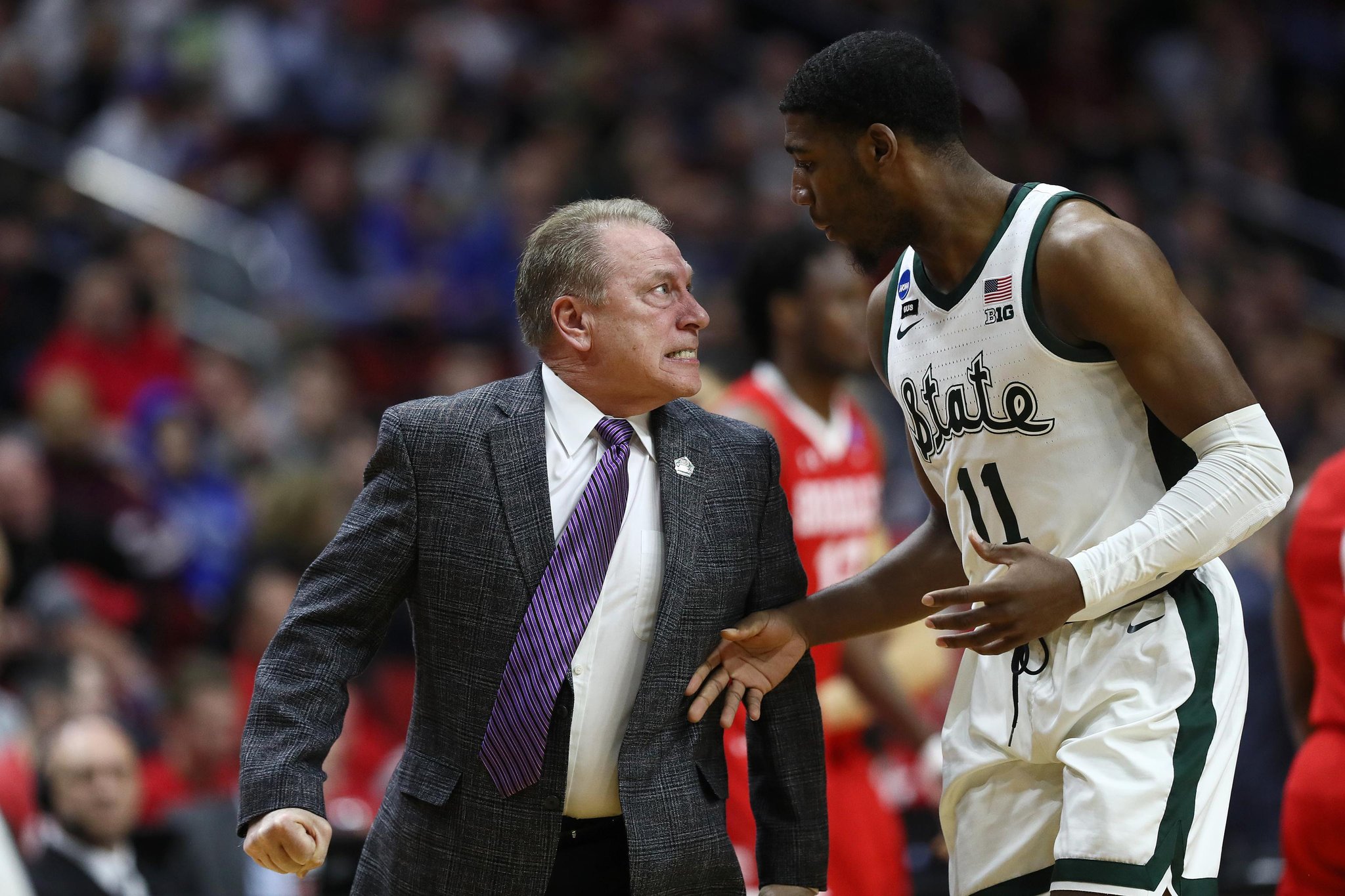 \"Why haven\t you wished me a happy birthday yet?\"

Tom Izzo, probably 