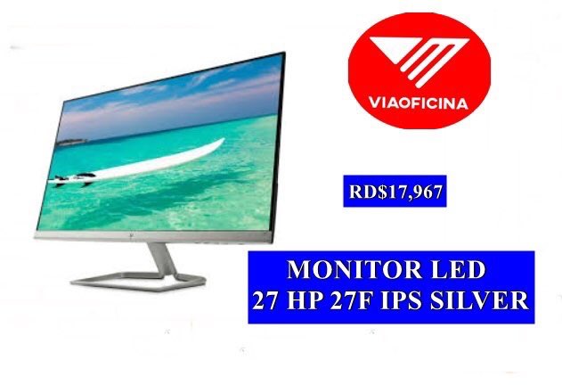 ViaOficina's tweet image. • Panel IPS vívido
• Tamaño de la pantalla: 27 pulgadas.
• Resolución: 1920 x 1080.
• Retroiluminación LED.
• Paso de píxeles: 0.012 in.
• Brillo: 300 cd/m2
• Dos (2) HDMI
• Un (1) VGA (D-sub).

Para más información ☎️:829-498-4984/ 809-710-2084

#monitorled #monitorhp