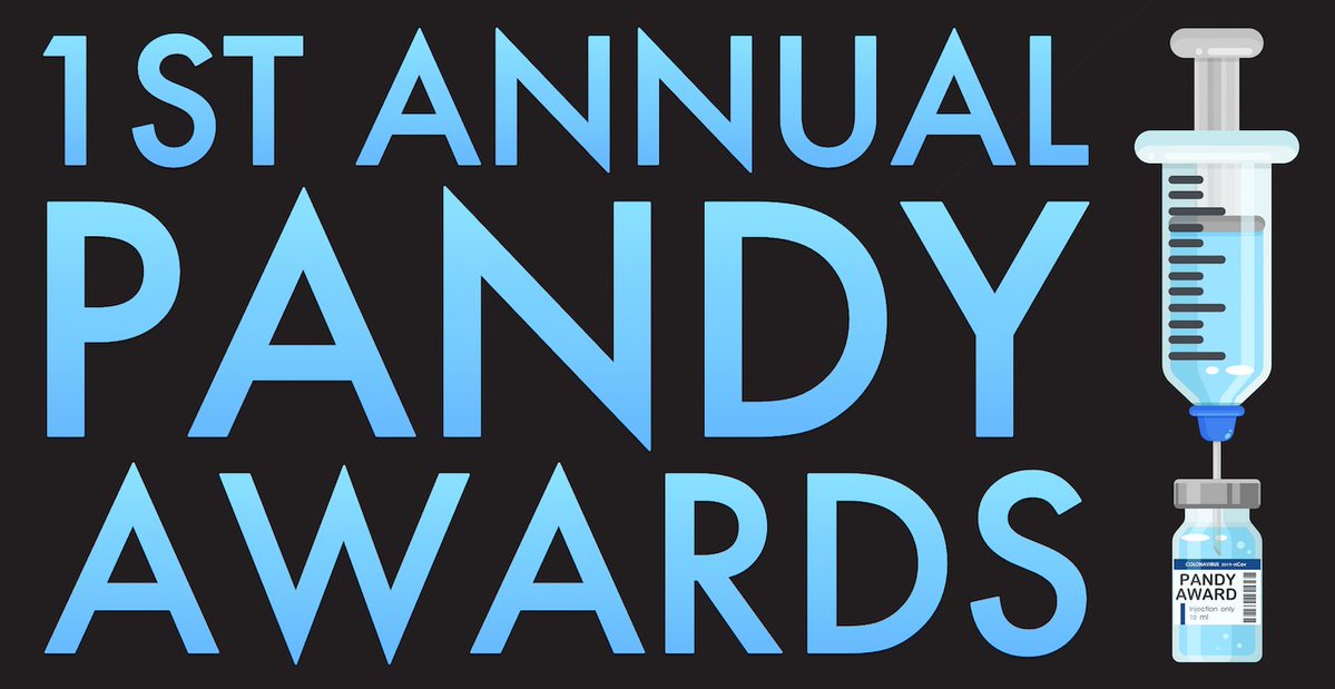 1/14A year ago today the WHO officially declared the beginning of the pandemic. And now, after the 1st year of our modern Pandemic Era (1 P.E.), it’s also time for the 1st ever edition of THE PANDYS, where we commemorate THE BEST IN COMMUNICATIONS over the last pandemic year.