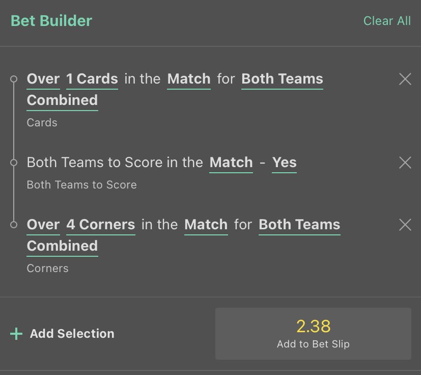 SportProfiteers's tweet photo. BPL Bet Builder ⚽️

Crystal Palace vs Wolves

Odds @ 2.38/1 and 30.25/1

#bpl #SportyBet #bet #football https://t.co/FcyGnv3c64