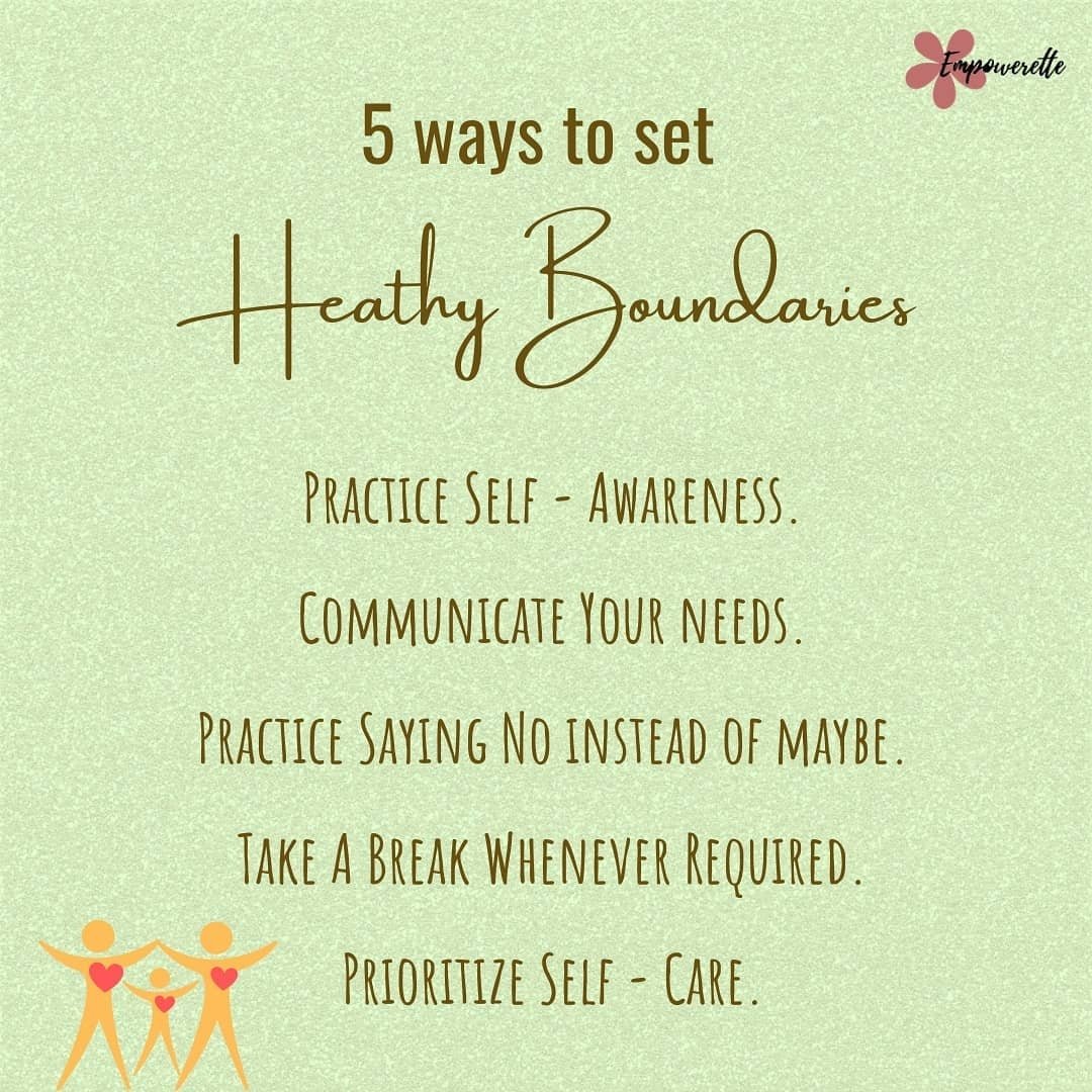 empowerette's tweet photo. Setting boundaries doesn't make you a bad person.
Read that again.

#selfawareness #mentalhealth #mentalhealthawareness #empowerette #mentalwellness #positivevibes #postivemindset #positivity #communicate #communicationiseverything #selfcare #selfworth #selftime #GrowthMindset https://t.co/EQ2dNdMeXv