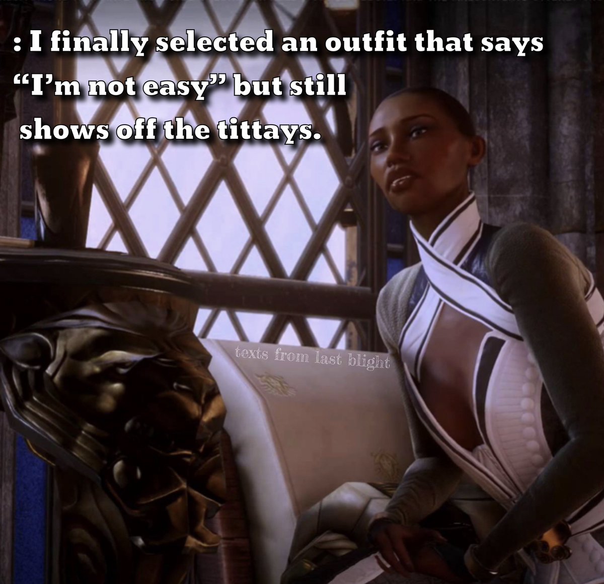 BlightTexts's tweet photo. #dragonage #dragonageinquisition #textsfromlastnight #textsfromlastblight #tfln #tflb https://t.co/TztJJkA3iP