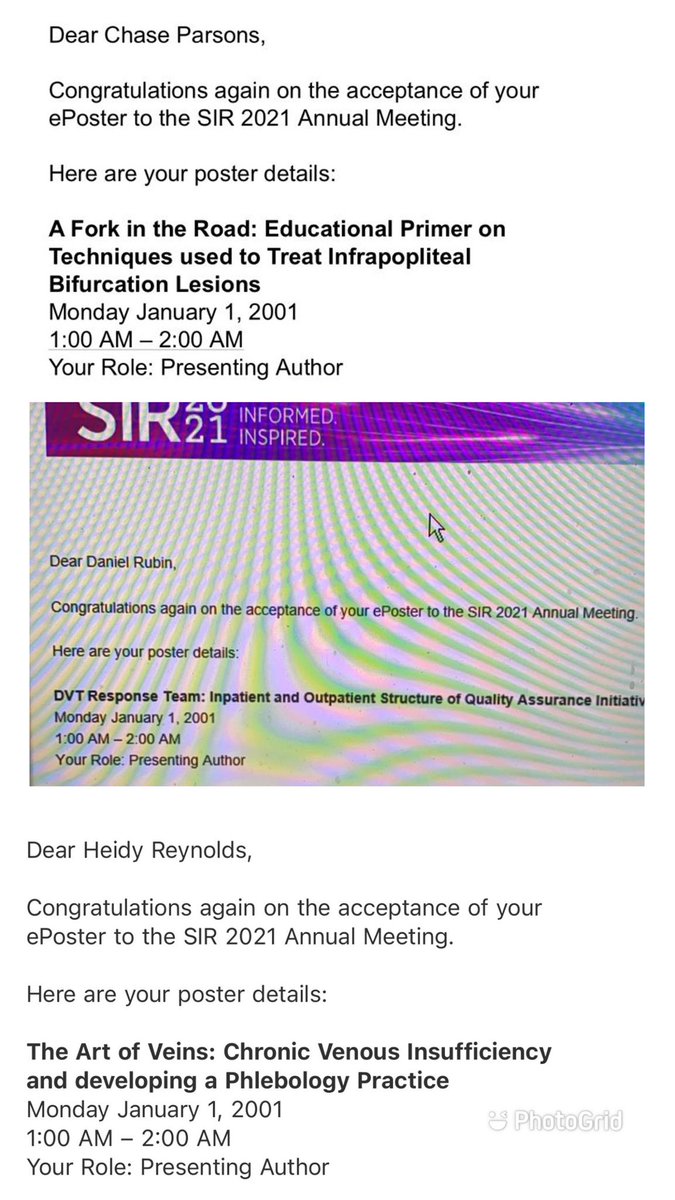 South Florida Vascular Specialists (@soflovir) on Twitter photo Congrats to our amazing Residents + APRN on 10 oral + poster abstracts on #PAD/ #CLI, #VTE, + #EVAR accepted to <a href="/SIRspecialists/">Society of Interventional Radiology</a> annual meeting #SIR2021! 🤙🏼 💥 Congrats to our amazing Residents + APRN on 10 oral + poster abstracts on #PAD/ #CLI, #VTE, + #EVAR accepted to <a href="/SIRspecialists/">Society of Interventional Radiology</a> annual meeting #SIR2021! 🤙🏼 💥