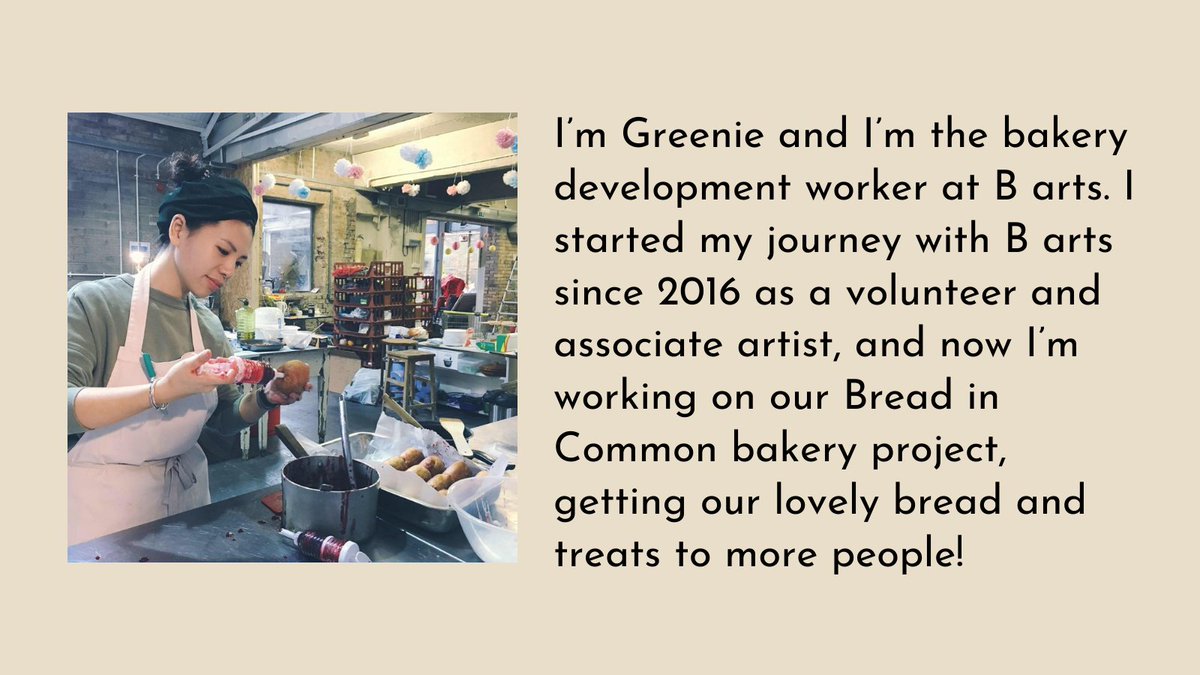 BArtsStoke's tweet photo. It's time to #MeetTheTeam!
#BreadInCommon #CreativeStoke #SoTCulture #MyStokeStory #ACEFunded #StokeOnTrentArtists #StaffsArtists #WhatArtistsDoAllDay #ArtistsAtWork #Community #StokeOnTrent #Staffordshire https://t.co/oKJMeXyGLV