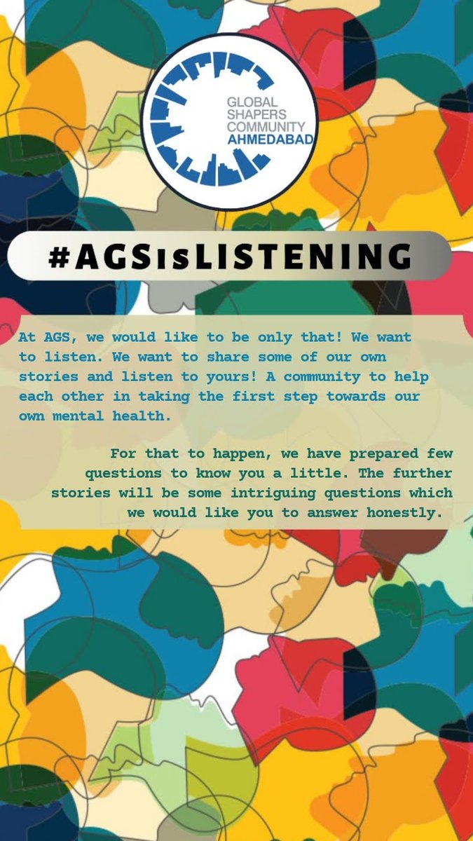 A new initiative towards Shaping Mental Health #AGSisListening. We would appreciate your support in reaching out and answering the polls in the upcoming days. So here we are, asking you, Kem chho?