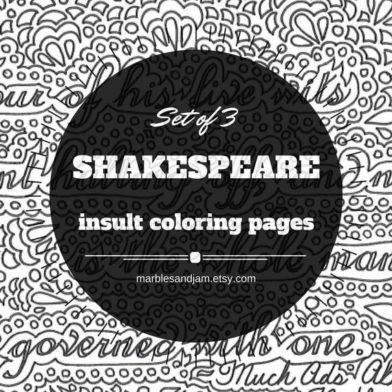 Malea_Ann_B's tweet photo. Shakespeare + coloring + a good insult = super fun! Grab a set of 3 quote pages here:

https://t.co/jKgkAqvILJ

#etsy #shakespeare #adultcoloring #coloring https://t.co/LWju9Ec9bY