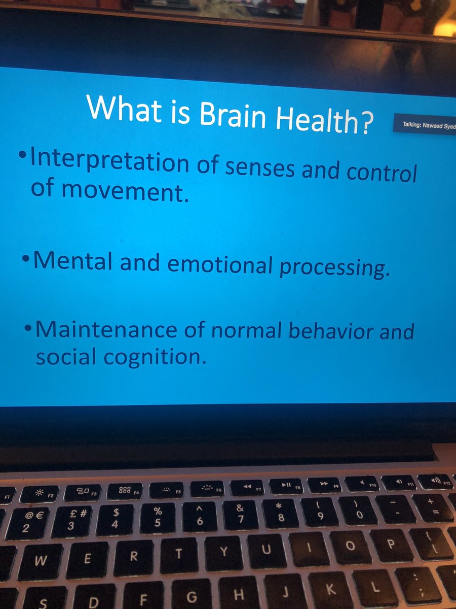 Mental health is now being referred to as brain health.