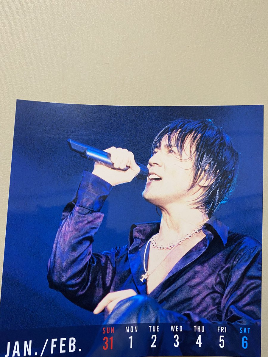 Uzivatel キムロック Na Twitteru 今週の我が家ご自慢のカレンダー21 W 1月ラスト 2月初っ端もカッコイイ ﾟ ﾟ 氷室京介 Kingswing21