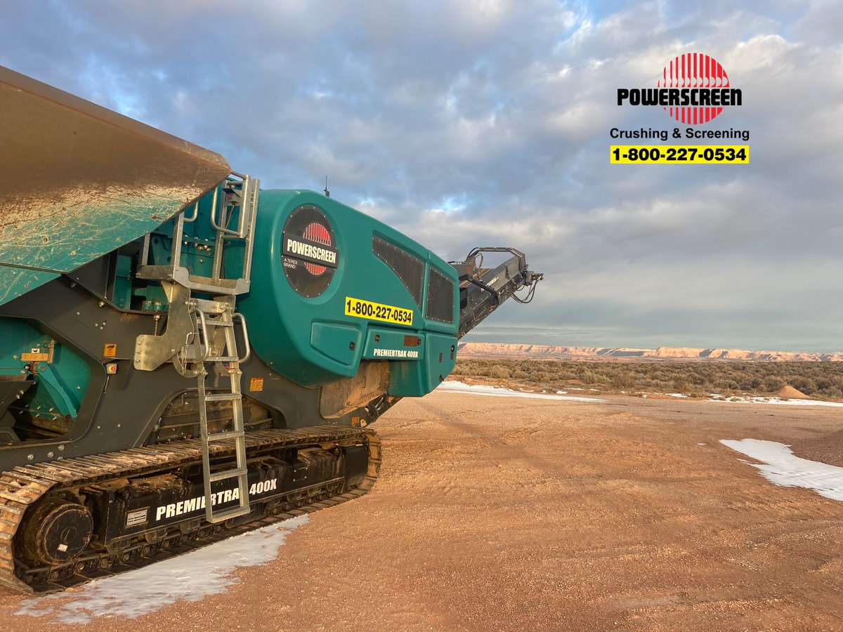 PowerscreenCS's tweet photo. #Powerscreen Premiertrak 400X Jaw Crusher getting ready to go to work πππ₯π₯π #powerscreensales #powerscreenwestern https://t.co/3uDE0n798N