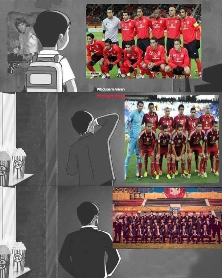 HeshamHasseN2's tweet photo. حاجات كتير اتغيرت .. لكن الحاجة الوحيدة الثابتة هو أن الأهلي متواجد في كاس العالم ❤ https://t.co/h8vwMNnvNW