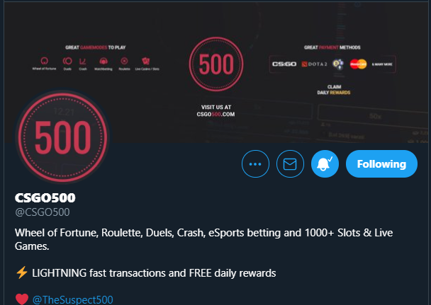 triffex_'s tweet photo. @DeMaestrooo @CSGO500 GL everybody https://t.co/MHZSvdYNwn