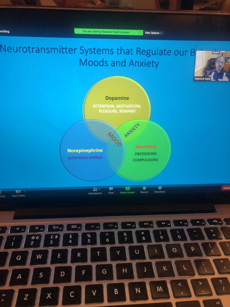 Neurotransmitter systems thst regulate our behaviour