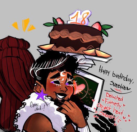 movedimsorry's tweet photo. Almost forgot!! Since I won’t be here on the 24th, here’s the birthday drawing I made months before :) ❤️
#art #digitalart #nsroc #selfinsert #nsr #NoStraightRoads #nsrneonj https://t.co/KNUuj1vjN4