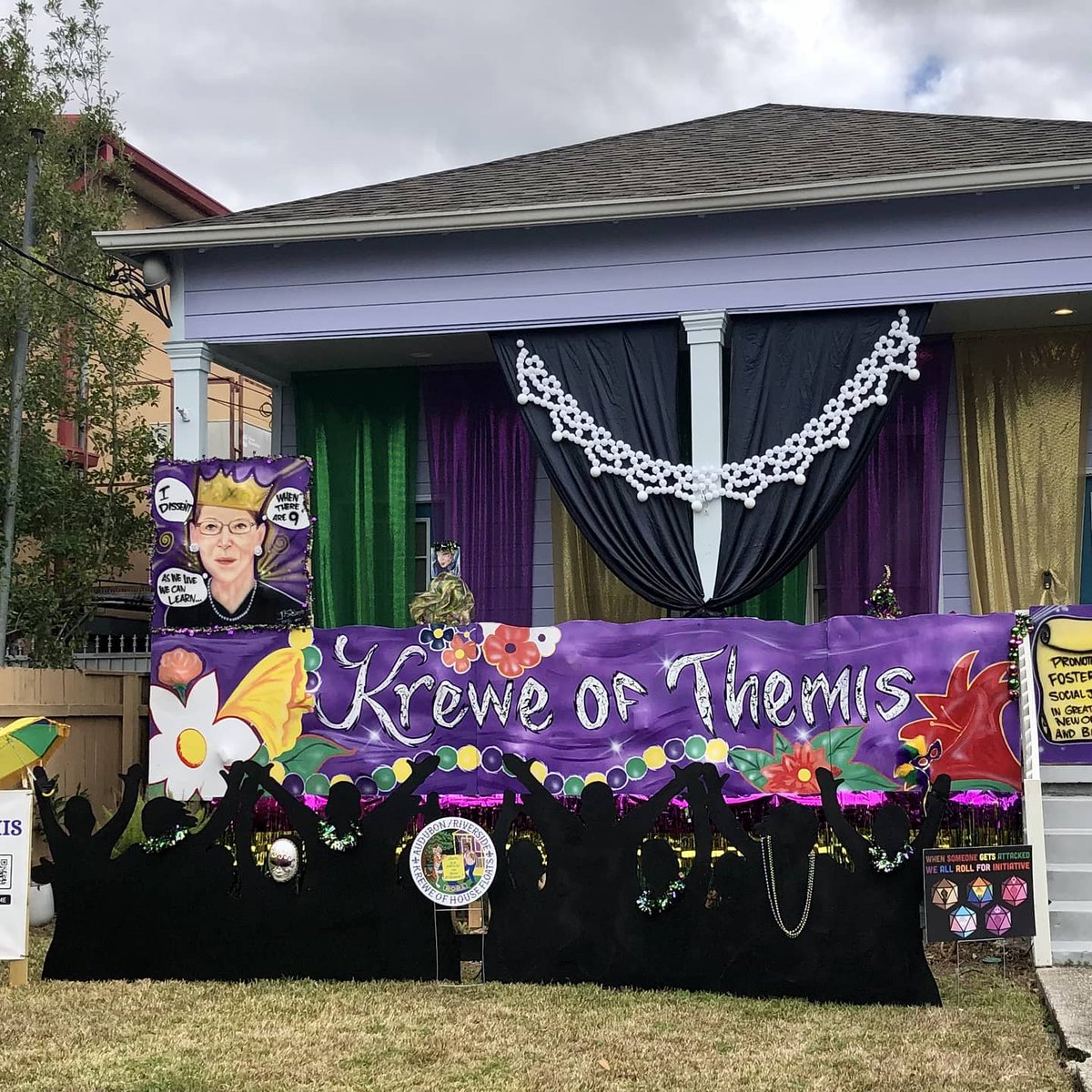 WeAreThemis's tweet photo. "One of the most important things we can do in our lives is walk purposefully, in everything.  I choose to put compassion, empathy, joy and connection in the forefront of everything I do. Themis is the krewe I've been waiting for!"-Thayer Abaigael https://t.co/1slQ8NQI43